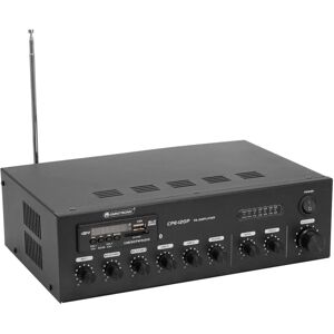 Omnitronic CPE-120P 120W Förstärkare - 4-Kanals Svart Omnitronic CPE-120P 120W Förstärkare - 4-Kanals Svart