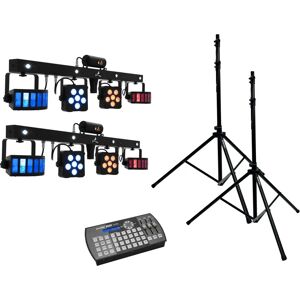 EUROLITE Sett med 2x LED Laser Bar PRO - Lys- og DJ-utstyr EUROLITE Sett med 2x LED Laser Bar PRO - Lys- og DJ-utstyr