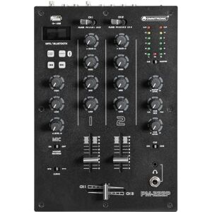 Omnitronic PM-222P DJ-mikser / spiller - Zwart Omnitronic PM-222P DJ-mikser / spiller - Zwart