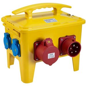 Eurolite SBPO-3240B Strømfordeler - IP44, 32A, Gul Eurolite SBPO-3240B Strømfordeler - IP44, 32A, Gul