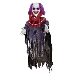 EUROPALMS Halloween Klovn Robby - Animeret figur 120cm EUROPALMS Halloween Klovn Robby - Animeret figur 120cm