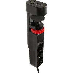 Multiprise FeinTech - 3 Prises, USB-C PD 20W, USB-A QC 18W, Noir - Publicité Multiprise FeinTech - 3 Prises, USB-C PD 20W, USB-A QC 18W, Noir - Publicité