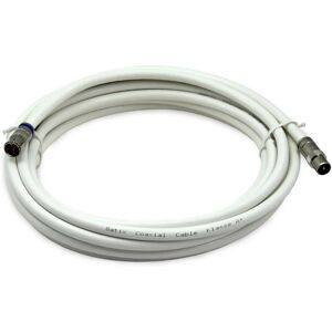 Satix SKK01003 Câble coaxial blanc - F/IEC, 10m - Câble coaxial - Publicité Satix SKK01003 Câble coaxial blanc - F/IEC, 10m - Câble coaxial - Publicité