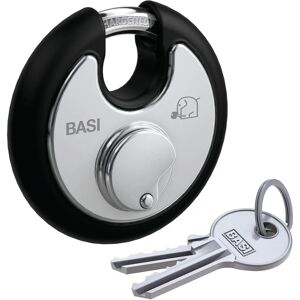 Basi 6100-7021-1SCHW - Vorhängeschloss - Schwarz Basi 6100-7021-1SCHW - Vorhängeschloss - Schwarz