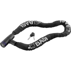 BASI ZR 304 Fahrradschloss - Stahlkette, 90cm, Schwarz, 2 Schlüssel BASI ZR 304 Fahrradschloss - Stahlkette, 90cm, Schwarz, 2 Schlüssel