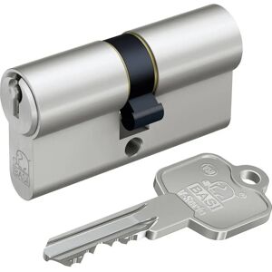 Basi V5010-2222 - Profilzylinder - 22/22mm - Matt Nickel Basi V5010-2222 - Profilzylinder - 22/22mm - Matt Nickel