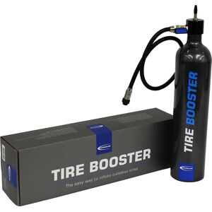 Pompe à vélo Schwalbe - Gonfleur pour pneus tubeless - Bleu, Gris, Blanc Pompe à vélo Schwalbe - Gonfleur pour pneus tubeless - Bleu, Gris, Blanc