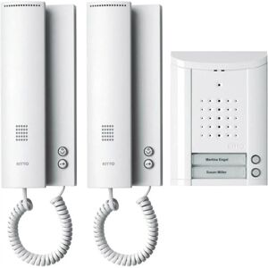 Sistema di interfono audio Ritto 1841270 Bianco - Sistema di comunicazione Sistema di interfono audio Ritto 1841270 Bianco - Sistema di comunicazione