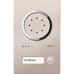 Sistema interfono audio in acciaio inox Ritto 1810120 - Interfono Sistema interfono audio in acciaio inox Ritto 1810120 - Interfono