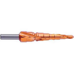 Broca escalonada Exact 07011 - 4 a 12mm - Recubrimiento TiN Broca escalonada Exact 07011 - 4 a 12mm - Recubrimiento TiN