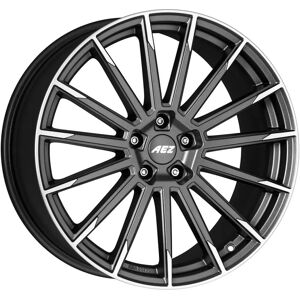 AEZ Atlanta Titan Wheel - 8x18 ET 45 Alloy Rim Graphite Matte Polished AEZ Atlanta Titan Wheel - 8x18 ET 45 Alloy Rim Graphite Matte Polished