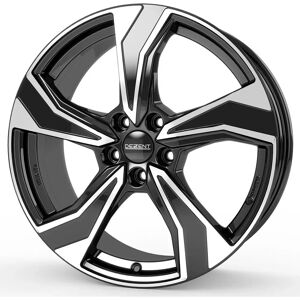 Dezent Kb Dark 8x18 5x112 Alloy Wheel - Black/polished Dezent Kb Dark 8x18 5x112 Alloy Wheel - Black/polished