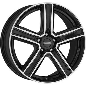 Dezent Kg Dark Alloy Wheel - 7.5x18 - Black/po - Mercedes-Benz C - Car Wheel Dezent Kg Dark Alloy Wheel - 7.5x18 - Black/po - Mercedes-Benz C - Car Wheel