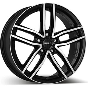 Dezent Tr Dark Alloy Wheel - 6.5x16 5x114.3 - Black/polished - Car Wheel Dezent Tr Dark Alloy Wheel - 6.5x16 5x114.3 - Black/polished - Car Wheel