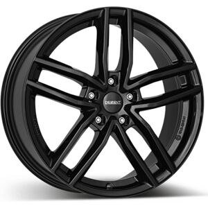 Dezent Tr 7x17 Black Alloy Wheel - 5x100 Bolt Pattern Dezent Tr 7x17 Black Alloy Wheel - 5x100 Bolt Pattern