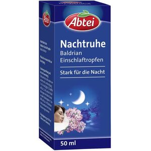 Abtei Nachtruhe Einschlaftropfen - Beruhigungsmittel mit Baldrian Abtei Nachtruhe Einschlaftropfen - Beruhigungsmittel mit Baldrian