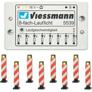 Viessmann Modelltechnik 5040 H0 Set mit 8 Warnbalken Viessmann Modelltechnik 5040 H0 Set mit 8 Warnbalken