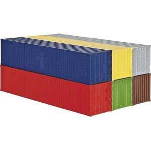 Kibri 10922 H0 40 Container Set von 6 - Modellbahn Kibri 10922 H0 40 Container Set von 6 - Modellbahn