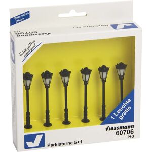 Viessmann Viessmann H0 Lampione parco bianco - Pali di illuminazione Viessmann Viessmann H0 Lampione parco bianco - Pali di illuminazione