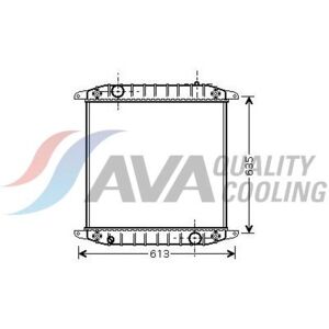 Radiador Highway Automotive - Modelo IV2078 - Aletas de resfriamento soldados Radiador Highway Automotive - Modelo IV2078 - Aletas de resfriamento soldados