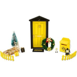 Borussia Dortmund Wichteltür - Weihnachtsdeko Borussia Dortmund Wichteltür - Weihnachtsdeko