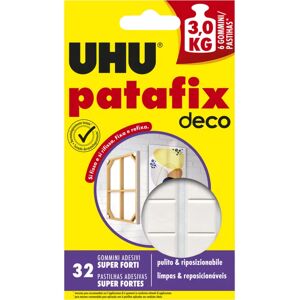 UHU Patafix Deco - Almofadas adesivas reutilizáveis para decorações e acessórios UHU Patafix Deco - Almofadas adesivas reutilizáveis para decorações e acessórios