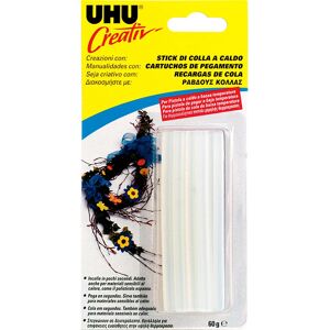 UHU D1522 Bastões de cola quente de baixa temperatura - 15 peças UHU D1522 Bastões de cola quente de baixa temperatura - 15 peças