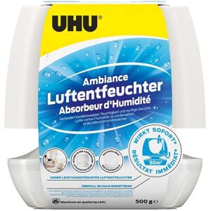 UHU Ambiance - Déshumidificateur - Blanc - 500 g - Publicité UHU Ambiance - Déshumidificateur - Blanc - 500 g - Publicité