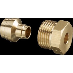 Oventrop Modell 2127653 Messing Rohranschluss-Set - Einstrangfilter Oventrop Modell 2127653 Messing Rohranschluss-Set - Einstrangfilter