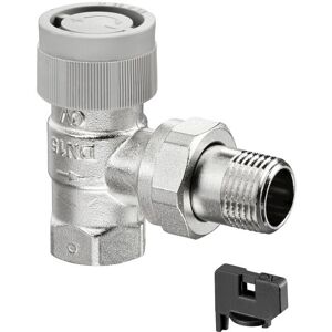 Válvula termostática Oventrop - Latón niquelado, ángulo 3/8" DN 10 Válvula termostática Oventrop - Latón niquelado, ángulo 3/8" DN 10