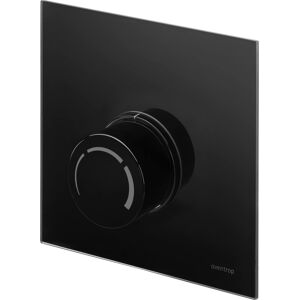 Oventrop Unibox Abdeckung - Echtes Glas Schwarz - Mit Thermostat Oventrop Unibox Abdeckung - Echtes Glas Schwarz - Mit Thermostat