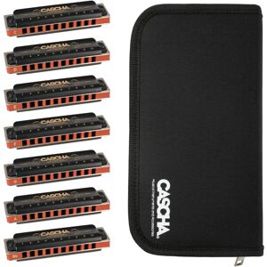 Profesionální blues harmonika sada Cascha - 7 klíčů s pouzdrem Profesionální blues harmonika sada Cascha - 7 klíčů s pouzdrem