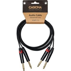 Cascha CCA-A1JJ2 - 2m hangszórókábel aranyozott csatlakozókkal - Hangszórókábel Cascha CCA-A1JJ2 - 2m hangszórókábel aranyozott csatlakozókkal - Hangszórókábel