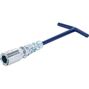 BGS DIY Clé pour bougies - 142 ressort pivotant chromé, poignée en T, 16/21mm - Publicité BGS DIY Clé pour bougies - 142 ressort pivotant chromé, poignée en T, 16/21mm - Publicité