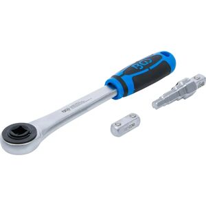 BGS TECHNIC - Ratchet with pass-through hole & step wrench - 12.5mm BGS TECHNIC - Ratchet with pass-through hole & step wrench - 12.5mm
