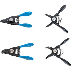 BGS TECHNIC Snap Ring Pliers Set 80mm 4 Pcs - Hand Tools BGS TECHNIC Snap Ring Pliers Set 80mm 4 Pcs - Hand Tools