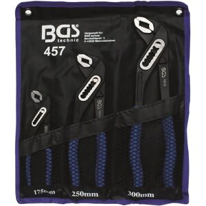 BGS TECHNIC Tris Set Water Pump Pliers - 3 Sizes BGS TECHNIC Tris Set Water Pump Pliers - 3 Sizes