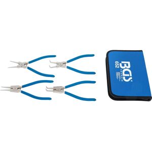 BGS TECHNIC - Snap Ring Pliers Set - 250 mm, 4 pcs BGS TECHNIC - Snap Ring Pliers Set - 250 mm, 4 pcs