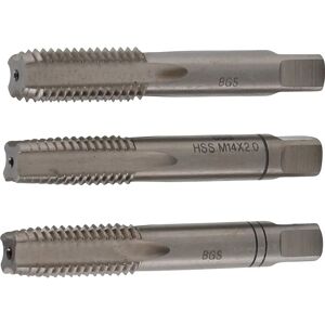 BGS M14 x 2,0 mm Threading Tools Set - High Durability BGS M14 x 2,0 mm Threading Tools Set - High Durability