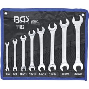 BGS technic Double Box-End Wrench Set - Combination Wrenches 6x7 to 20x22 mm BGS technic Double Box-End Wrench Set - Combination Wrenches 6x7 to 20x22 mm