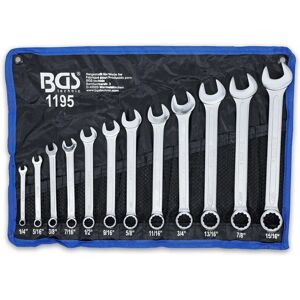 Zestaw kluczy kombinowanych w calach BGS TECHNIC - 12 sztuk Zestaw kluczy kombinowanych w calach BGS TECHNIC - 12 sztuk