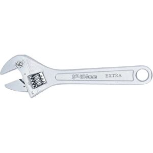 BGS TECHNIC Verstelbare Moersleutel - 150 mm, Chroom, Max 19 mm Open - Handgereedschap BGS TECHNIC Verstelbare Moersleutel - 150 mm, Chroom, Max 19 mm Open - Handgereedschap