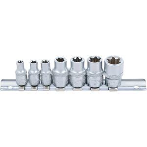 BGS TECHNIC Set of 7 E-profile Sockets - Wall Mountable BGS TECHNIC Set of 7 E-profile Sockets - Wall Mountable