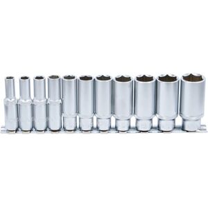 BGS TECHNIC Deep Hex Socket Set - 11 pcs - 10mm (3/8") Drive BGS TECHNIC Deep Hex Socket Set - 11 pcs - 10mm (3/8") Drive