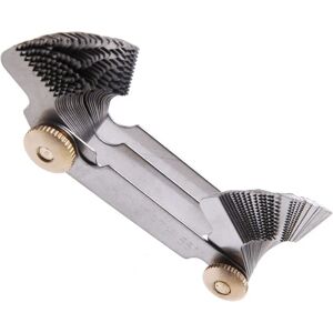 Ruban de filetage double BGS TECHNIC - 52 feuilles Gris - 0,25-6 mm, 4G-62G Ruban de filetage double BGS TECHNIC - 52 feuilles Gris - 0,25-6 mm, 4G-62G
