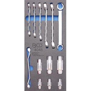 BGS TECHNIC Tool Cart - Open-End Wrench Set 13 pcs. BGS TECHNIC Tool Cart - Open-End Wrench Set 13 pcs.