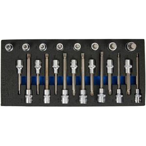 BGS Technic - Tool Tray: 22-piece Hex Bit Set for Car Workshop BGS Technic - Tool Tray: 22-piece Hex Bit Set for Car Workshop