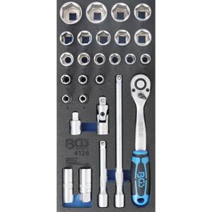 BGS 27-piece Socket Set for Mechanics - Tool Organizer BGS 27-piece Socket Set for Mechanics - Tool Organizer