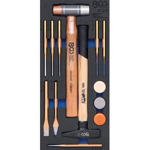 Conjunto de herramientas de taller BGS technic KG con inserto de espuma Conjunto de herramientas de taller BGS technic KG con inserto de espuma