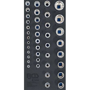 BGS Tool Organizer Insert - 12-Point Deep Sockets - Gray BGS Tool Organizer Insert - 12-Point Deep Sockets - Gray